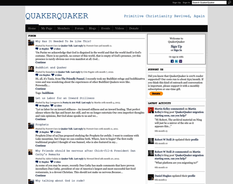 Quakerquaker.org thumbnail