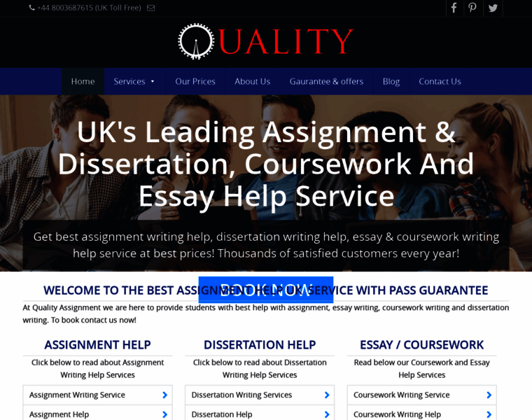 Qualityassignment.co.uk thumbnail