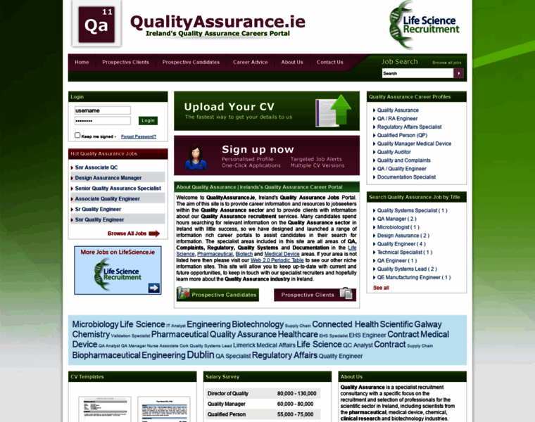 Qualityassurance.ie thumbnail