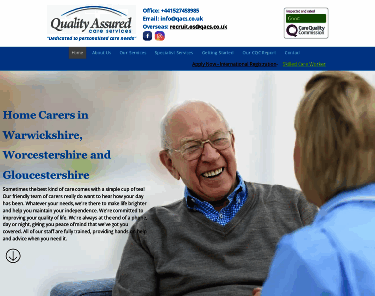 Qualityassuredcareservices.co.uk thumbnail