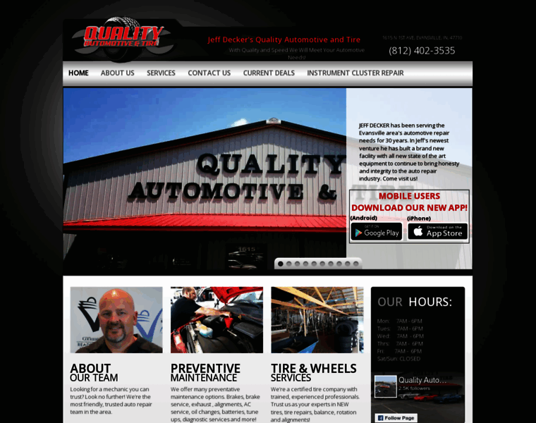 Qualityautomotiveandtire.com thumbnail