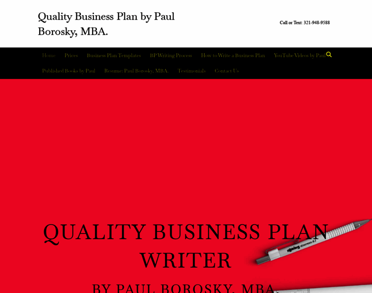 Qualitybusinessplan.com thumbnail