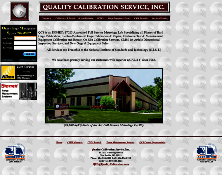 Qualitycalibration.com thumbnail