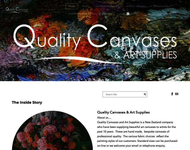 Qualitycanvases.co.nz thumbnail