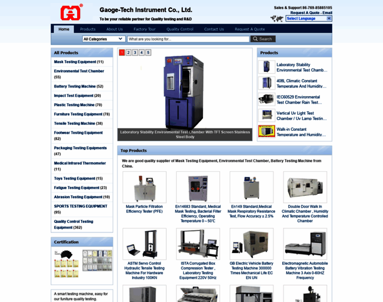 Qualitycontroltestingequipment.com thumbnail