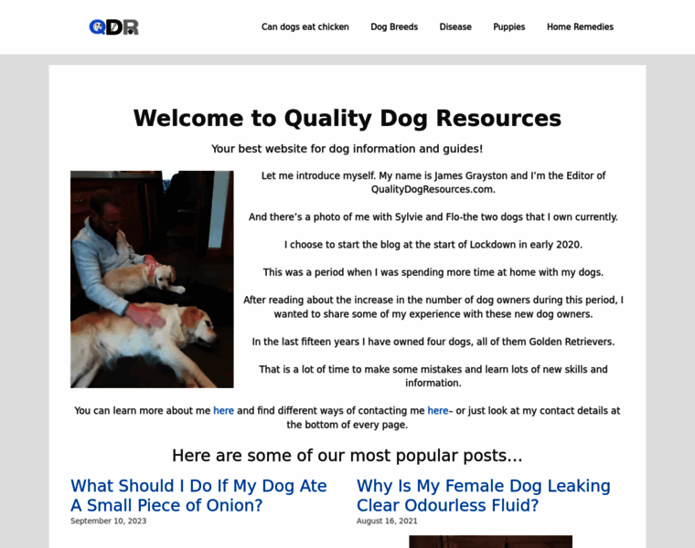 Qualitydogresources.com thumbnail