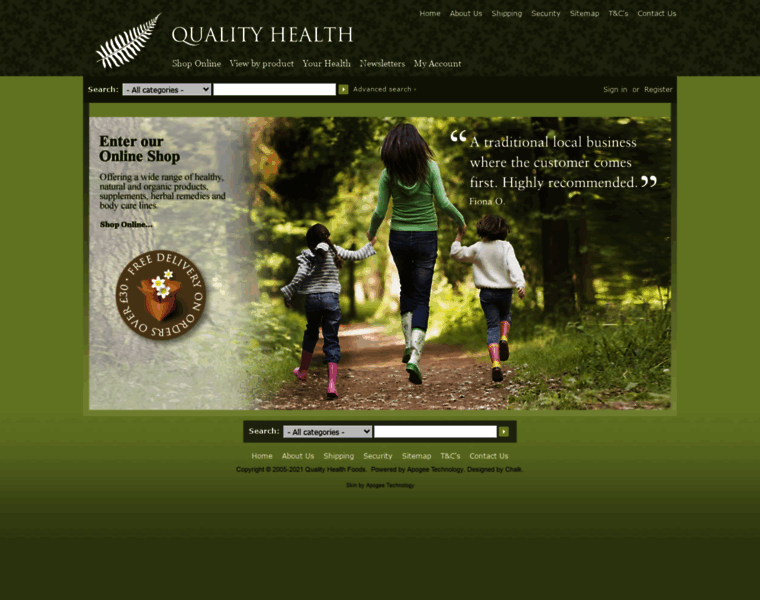 Qualityhealthfoods.co.uk thumbnail