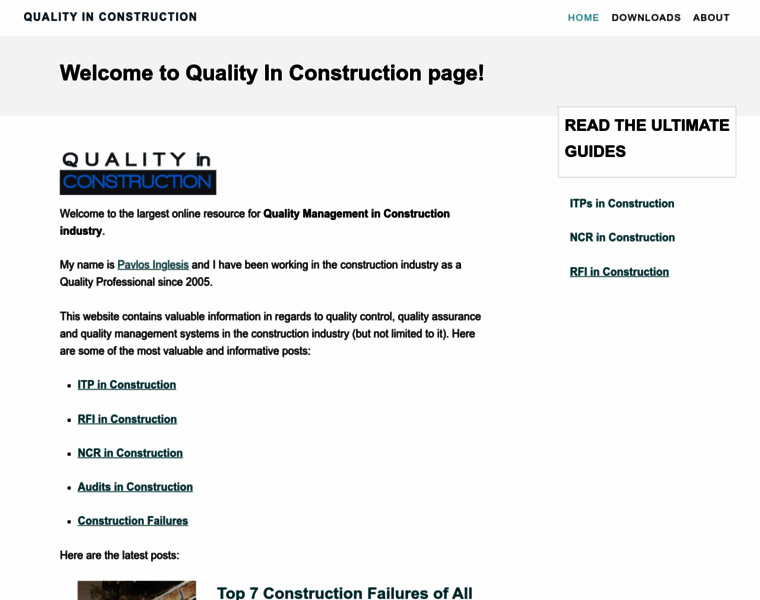 Qualityinconstruction.com thumbnail
