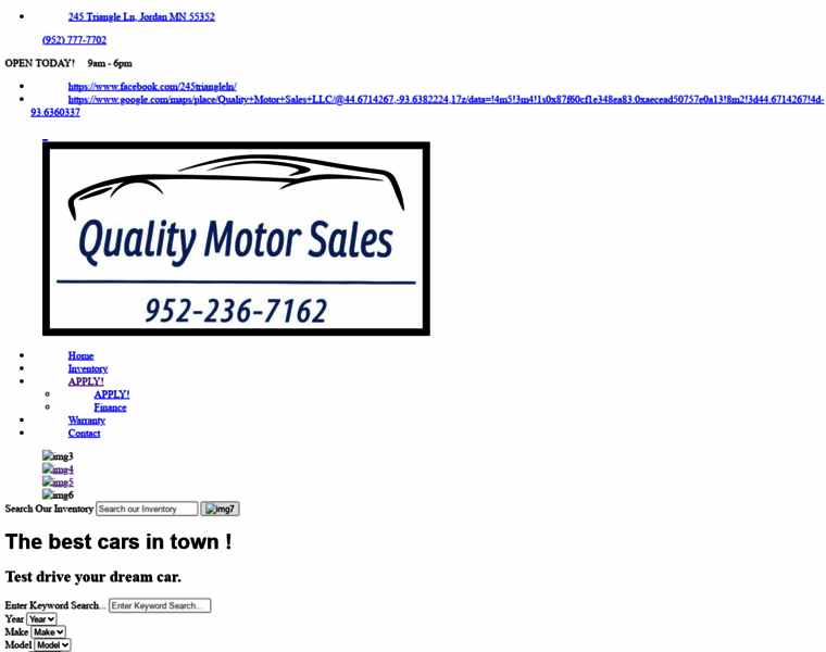 Qualitymotorsales.us thumbnail