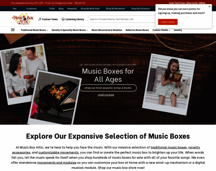 Qualitymusicboxes.com thumbnail