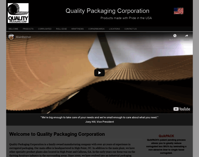 Qualitypackagingcorp.com thumbnail
