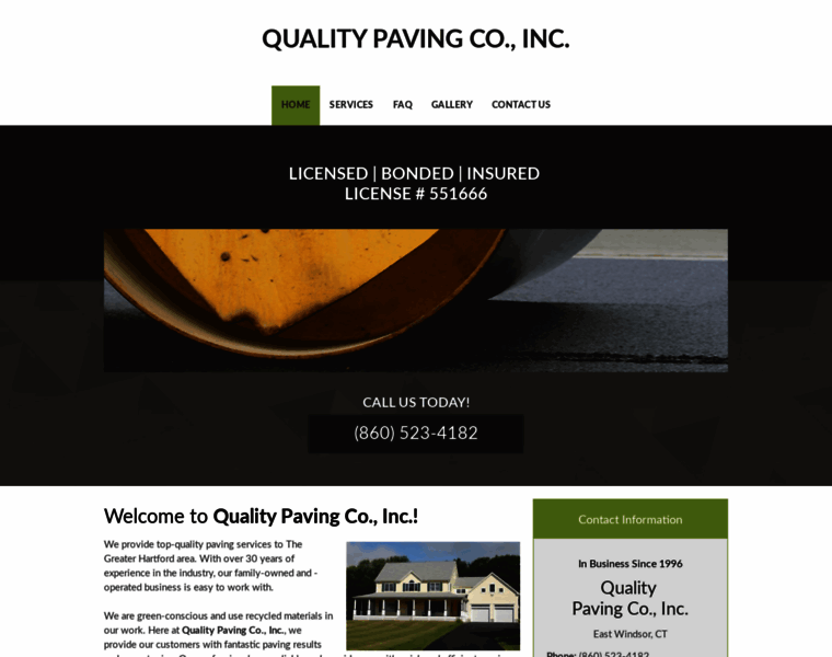 Qualitypavingct.com thumbnail