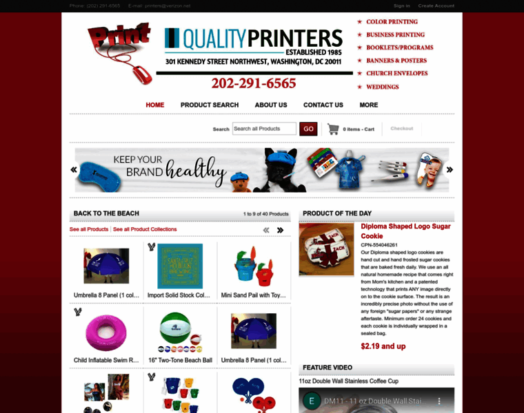 Qualityprintersdc.com thumbnail