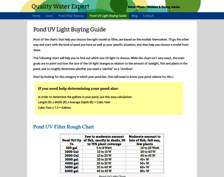 Qualitywaterexpert.com thumbnail