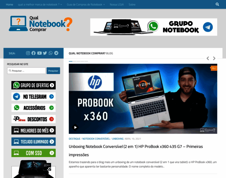 Qualnotebookcomprar.com.br thumbnail