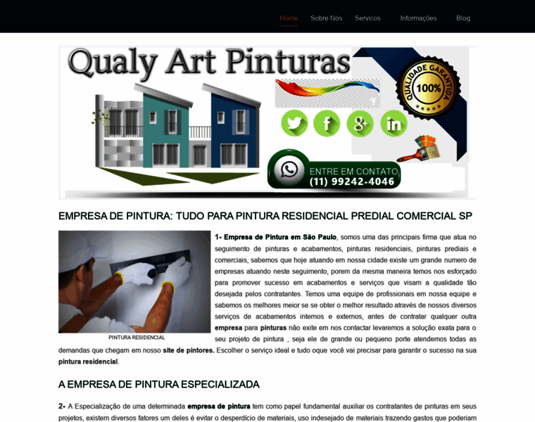 Qualyartpinturas.com.br thumbnail