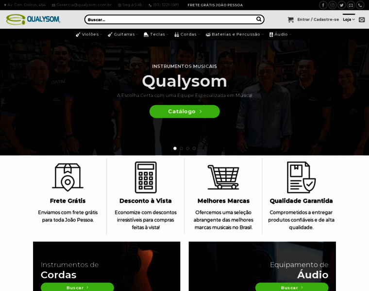 Qualysom.com.br thumbnail