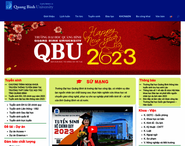 Quangbinhuni.edu.vn thumbnail