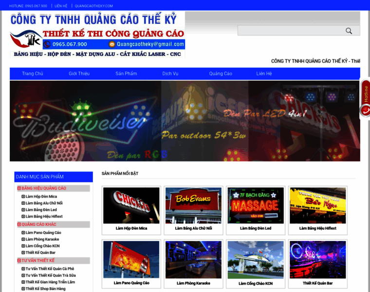 Quangcaotheky.com thumbnail