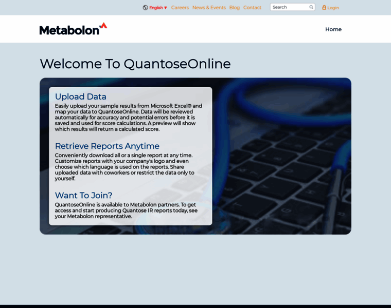 Quantoseonline.metabolon.com thumbnail