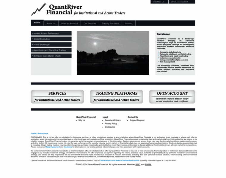Quantriverfinancial.com thumbnail