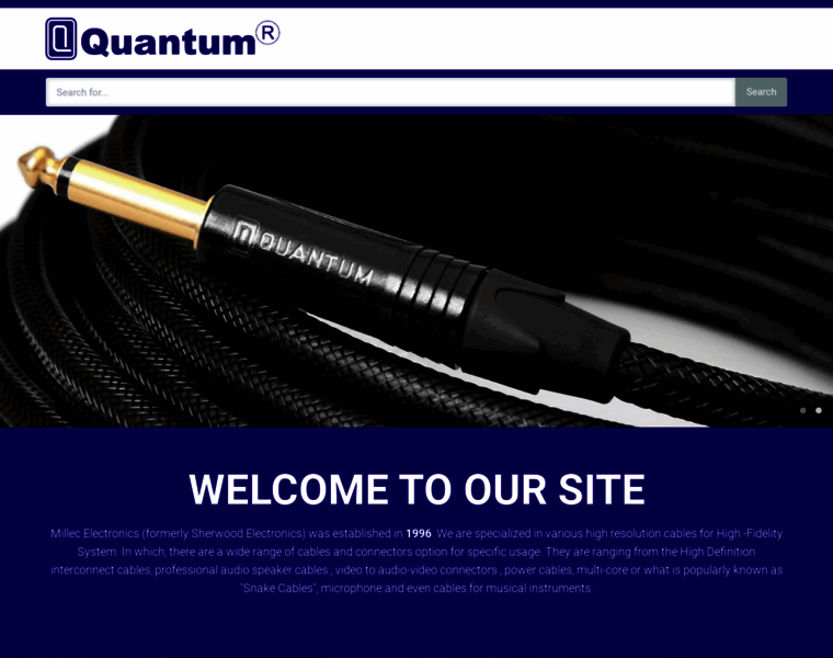 Quantum-cables.com thumbnail