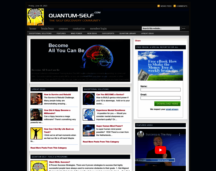Quantum-self.com thumbnail