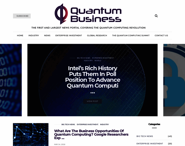 Quantumbusiness.org thumbnail