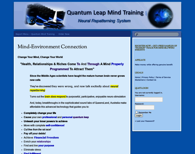Quantumleapmindtraining.com thumbnail