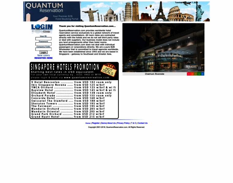Quantumreservation.com thumbnail