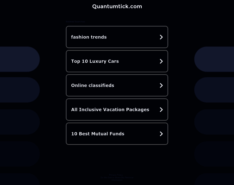 Quantumtick.com thumbnail