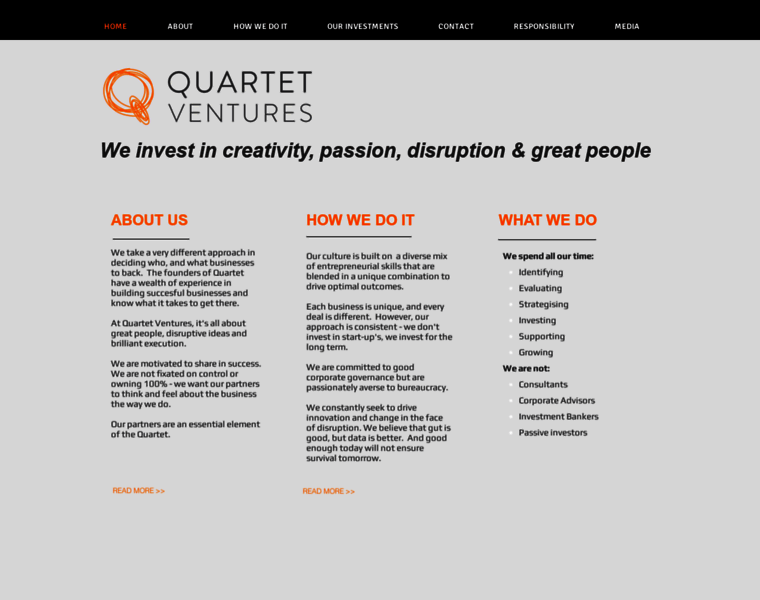 Quartetventures.com.au thumbnail