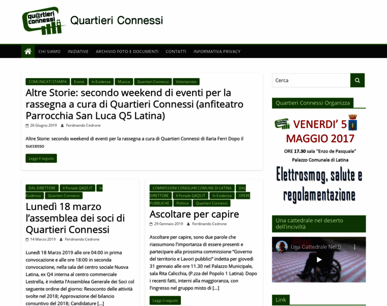 Quartiericonnessi.it thumbnail Quartiericonnessi.it thumbnail