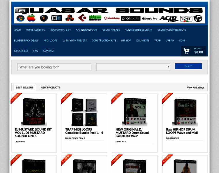 Quasarsounds.com thumbnail