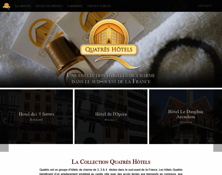 Quatres-hotels.com thumbnail