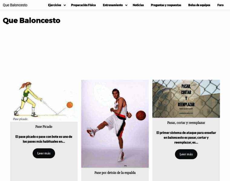 Quebaloncesto.com thumbnail