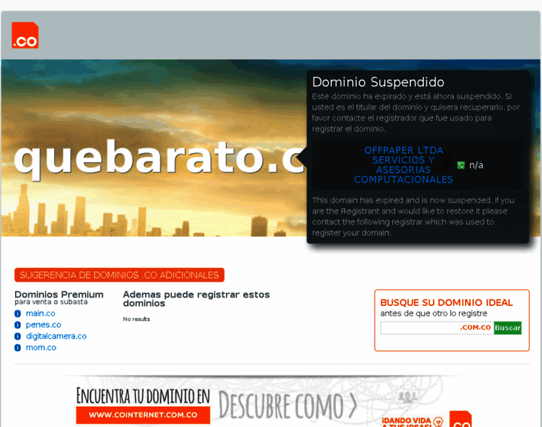 Quebarato.com.co thumbnail