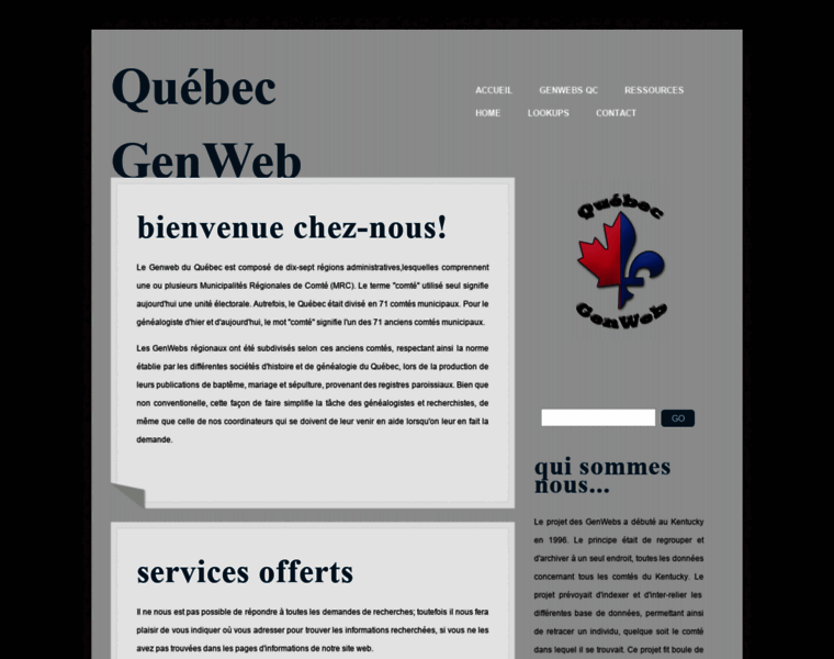 Quebecgenweb.com thumbnail