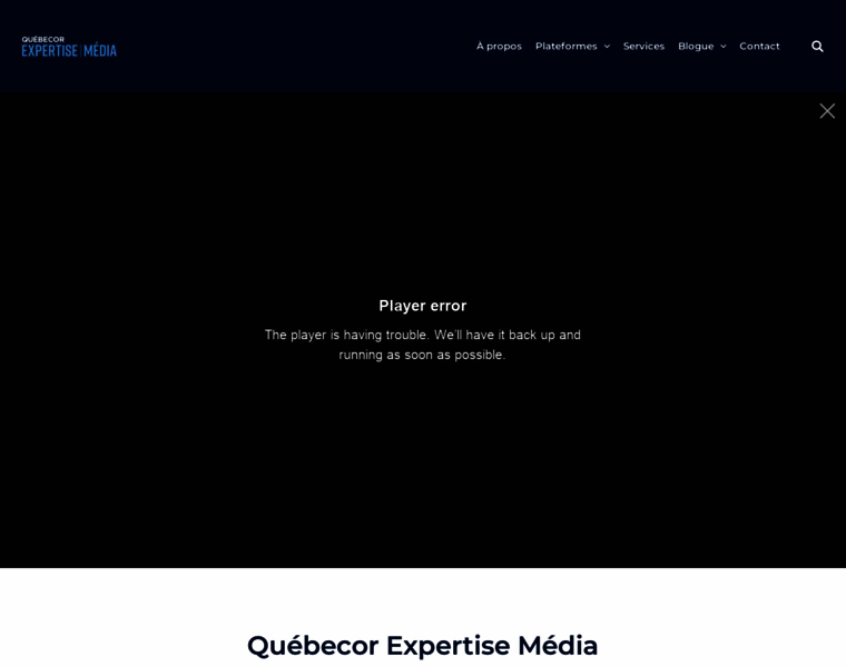 Quebecorexpertisemedia.com thumbnail
