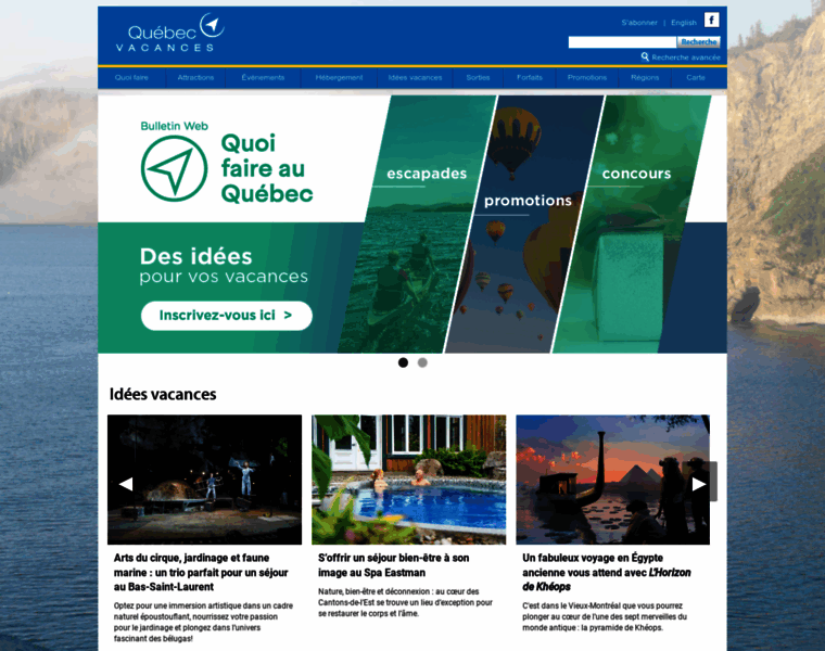 Quebecvacances.com thumbnail