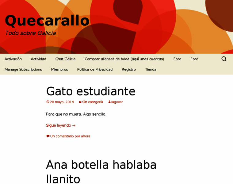 Quecarallo.net thumbnail