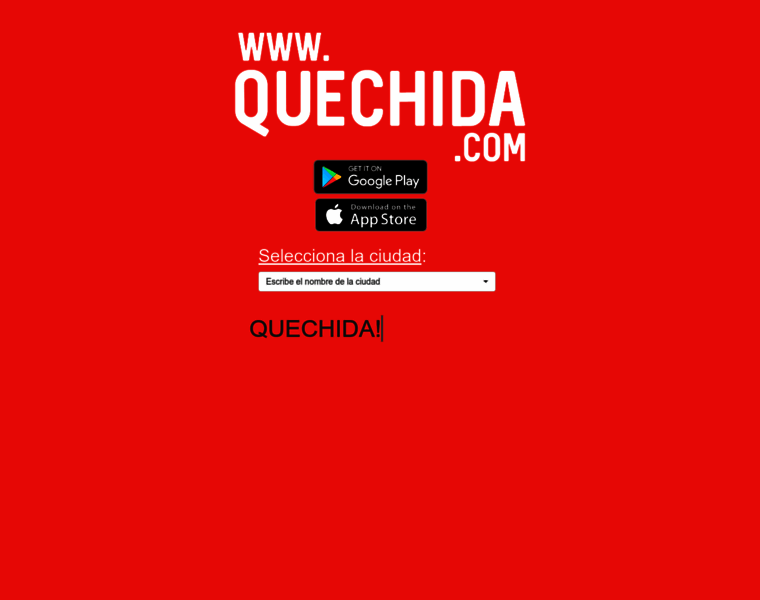 Quechida.com thumbnail