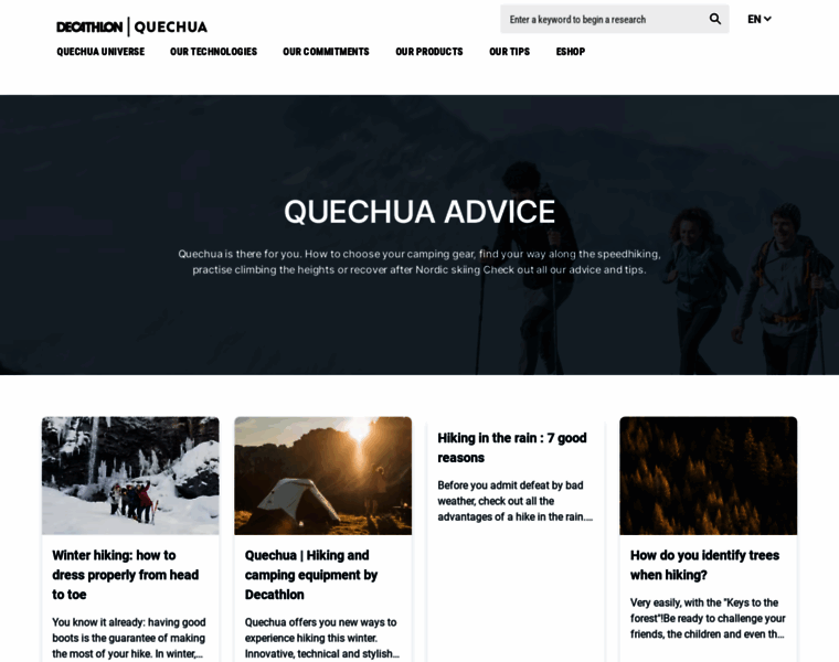 Quechua-club.com thumbnail