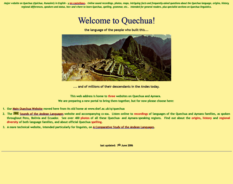 Quechua.org.uk thumbnail