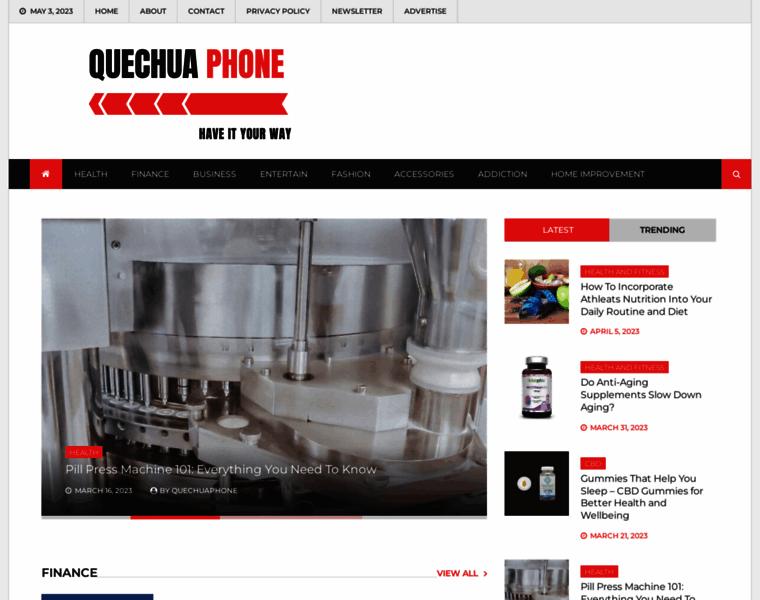 Quechuaphone.com thumbnail