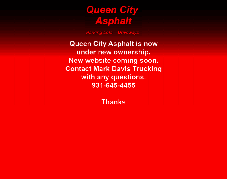 Queencityasphalt.com thumbnail