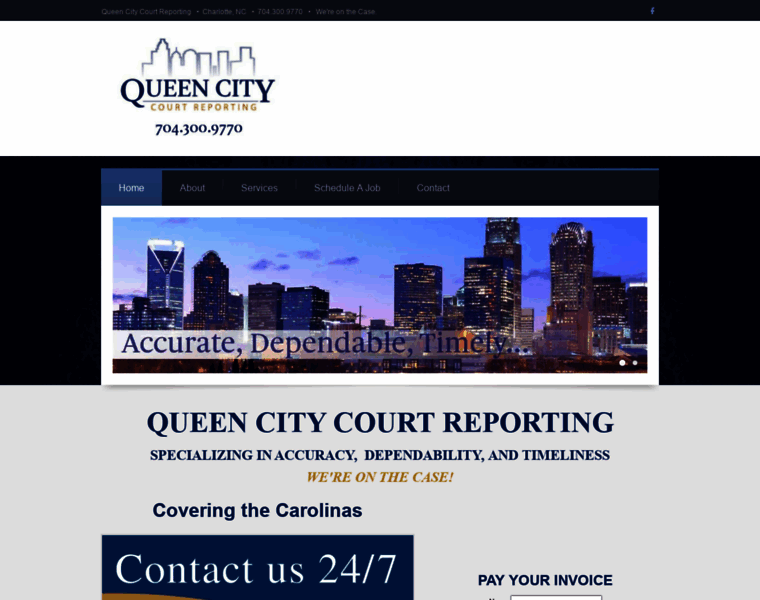 Queencitycourtreporting.com thumbnail