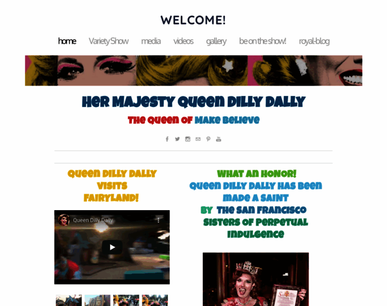 Queendillydally.com thumbnail