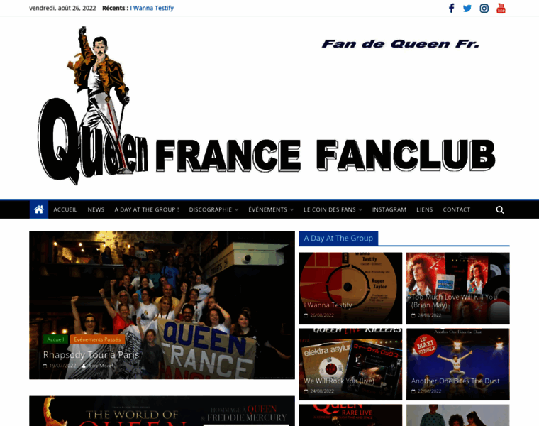 Queenfrancefanclub.fr thumbnail