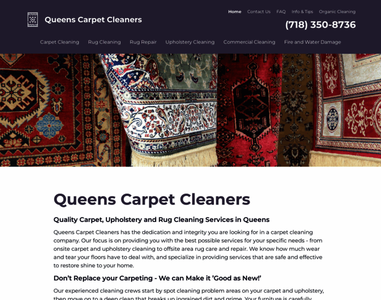 Queens-carpet-cleaners.com thumbnail